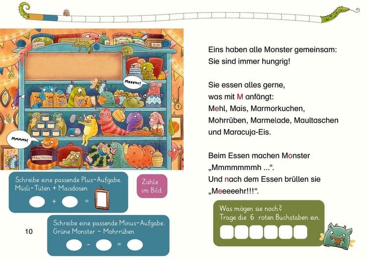 Produktbild: 101 Monster rechnen wie wild!