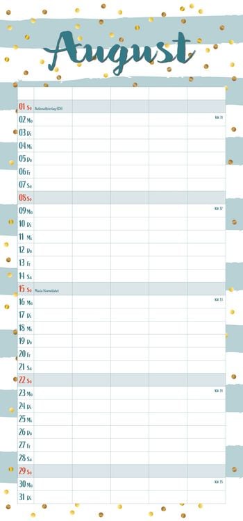 Produktbild: Familienplaner mit Tasche 2027