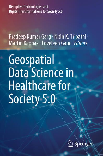 Produktbild: Geospatial Data Science in Healthcare for Society 5.0
