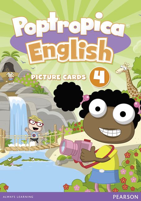 Produktbild: Poptropica English American Edition 4 Picture Cards