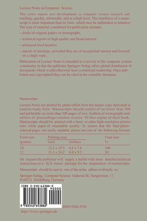 Produktbild: Advances in Computing Science - ASIAN'98