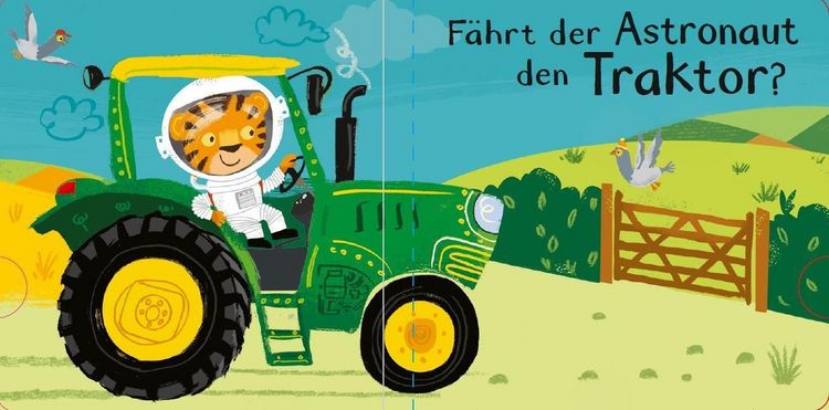 Produktbild: Mein Fahrzeuge- und Berufe-Ratebuch - Wei&szlig;t du, wer den Traktor f&auml;hrt?