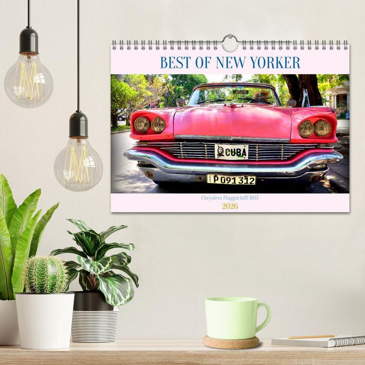 Produktbild: Best of New Yorker - Chryslers Flaggschiff 1957 (Wandkalender 2026 DIN A4 quer), CALVENDO Monatskalender