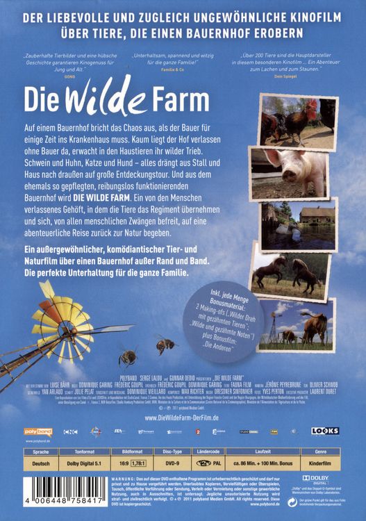Produktbild: Die wilde Farm