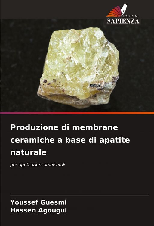 Produktbild: Produzione di membrane ceramiche a base di apatite naturale