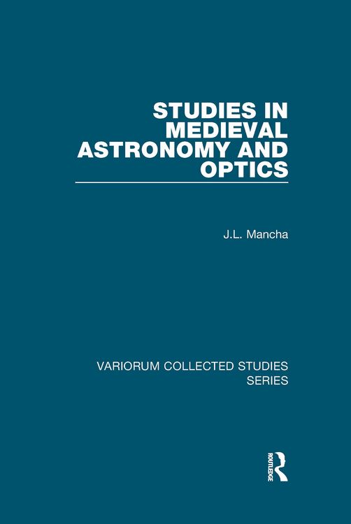 Produktbild: Studies in Medieval Astronomy and Optics