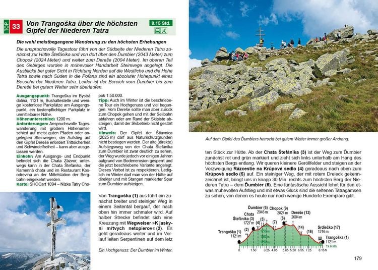 Produktbild: ROTHER Wanderf&uuml;hrer Niedere Tatra und Slowakisches Paradies