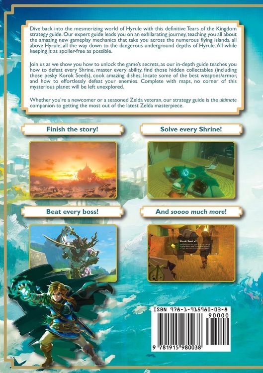 Produktbild: The Legend of Zelda Tears of the Kingdom Strategy Guide Book (Full Color)