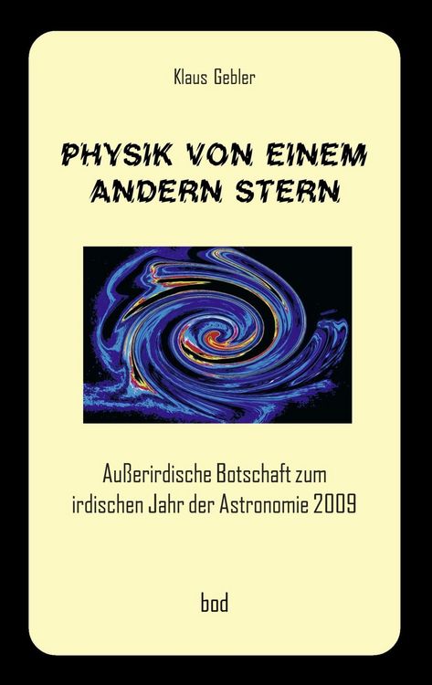 Produktbild: Physik von einem andern Stern
