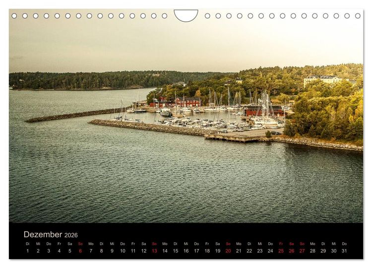 Produktbild: Schweden Sch&auml;rengarten (Wandkalender 2026 DIN A4 quer), CALVENDO Monatskalender