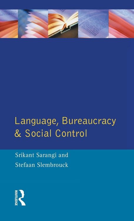 Produktbild: Language, Bureaucracy and Social Control