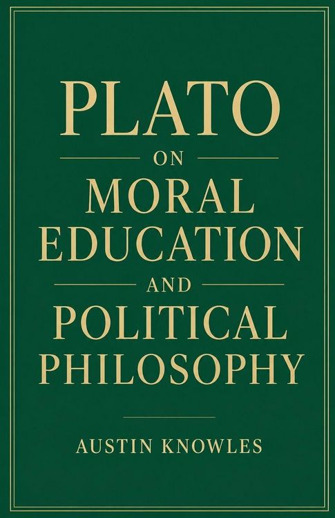 Produktbild: Plato on Moral Education and Political Philosophy