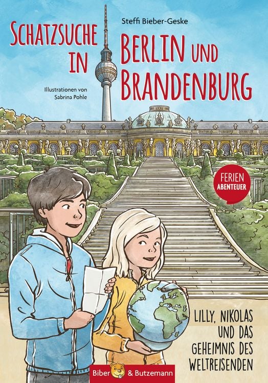 Bild vom Artikel Schatzsuche in Berlin und Brandenburg - Lilly, Nikolas und das Geheimnis des Weltreisenden vom Autor Steffi Bieber-Geske