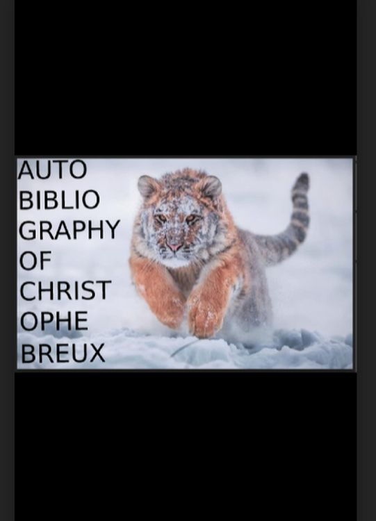 Produktbild: Christophe Breux Autobibliography