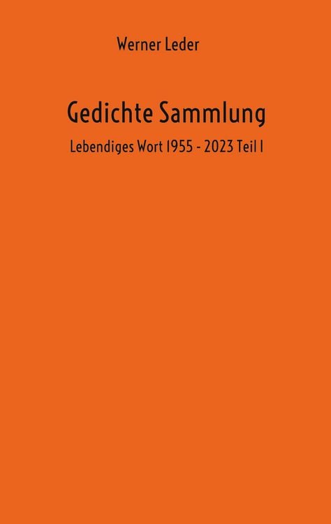Produktbild: Gedichte Sammlung