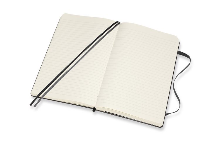 Produktbild: Moleskine Notizbuch Large/A5, Liniert, Erweiterte Seitenanzahl, Schwarz