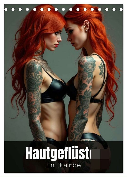 Produktbild: Hautgefl&uuml;ster in Farbe (Tischkalender 2026 DIN A5 hoch), CALVENDO Monatskalender