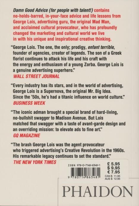 Produktbild: Damn Good Advice (For People with Talent!)