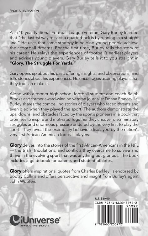 Produktbild: Glory, The Struggle For Yards