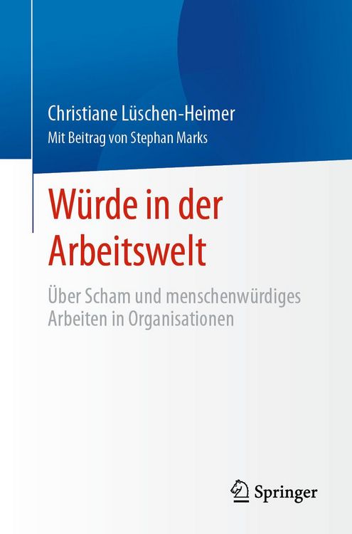 Produktbild: W&uuml;rde in der Arbeitswelt