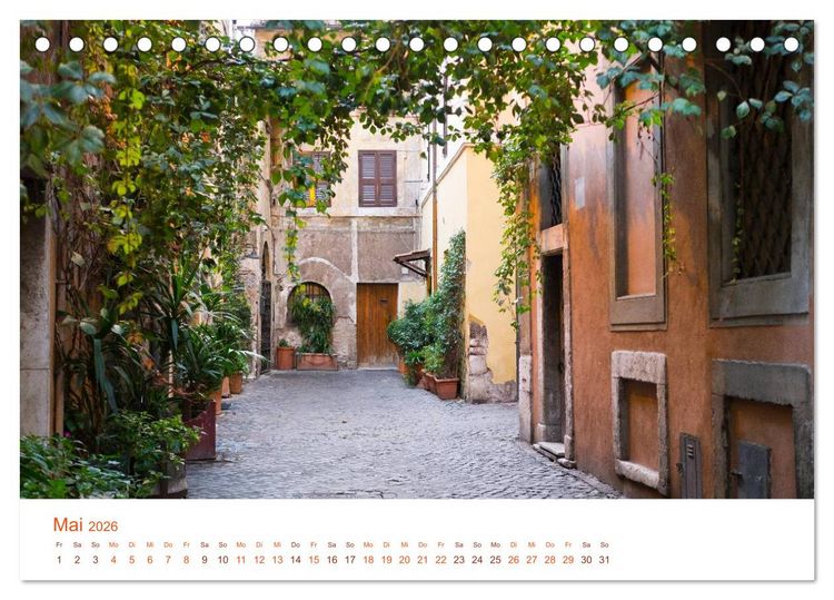 Produktbild: Rom (Tischkalender 2026 DIN A5 quer), CALVENDO Monatskalender