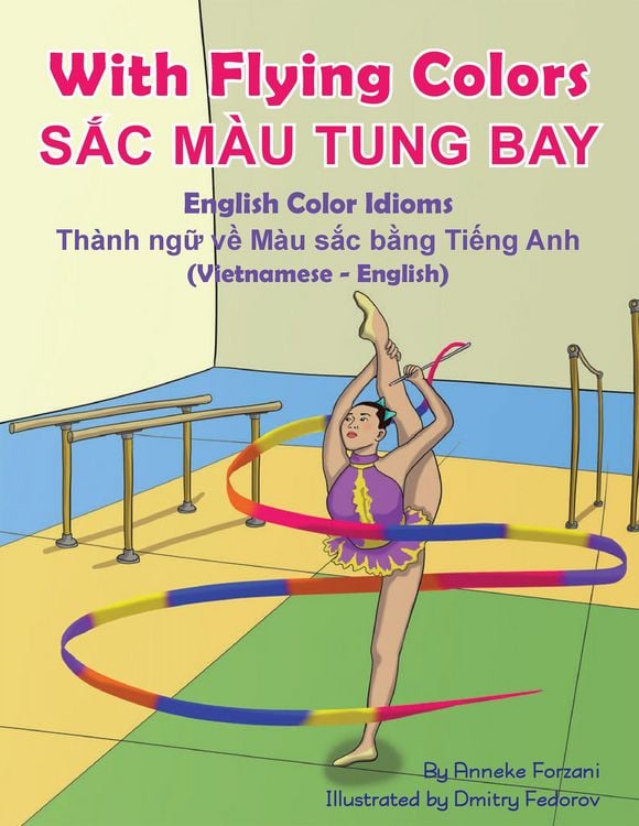 Produktbild: With Flying Colors - English Color Idioms (Vietnamese-English)