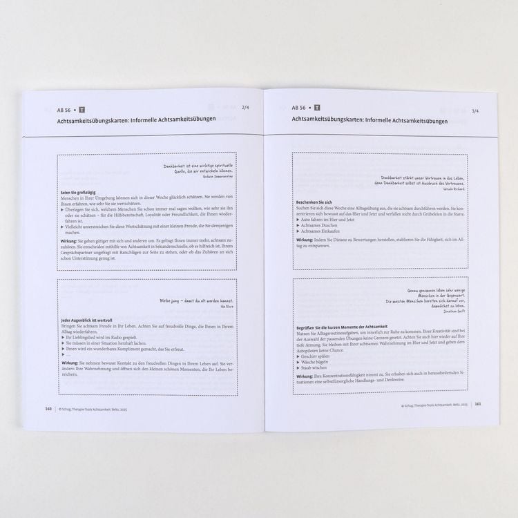 Produktbild: Therapie-Tools Achtsamkeit