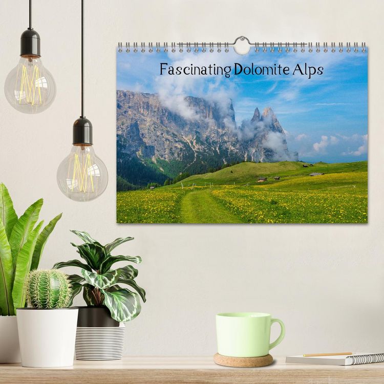 Produktbild: Fascinating Dolomite Alps (Wall Calendar 2026 DIN A4 landscape), CALVENDO 12 Month Wall Calendar