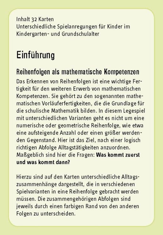 Was kommt zuerst? (Spiel)