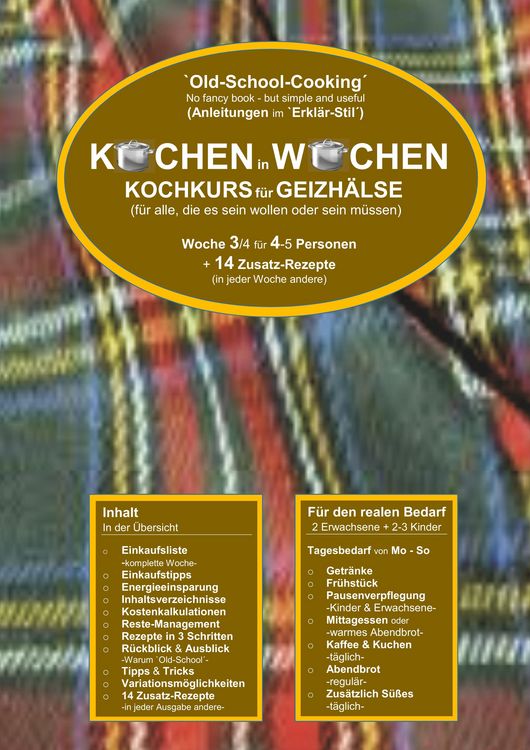 Produktbild: Kochen in Wochen 3