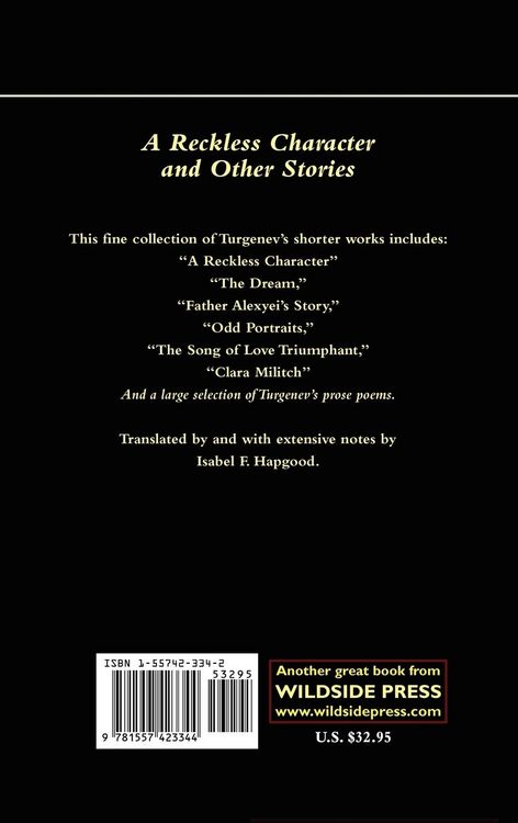 Produktbild: A Reckless Character and Other Stories