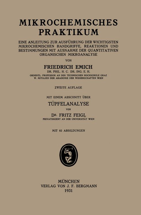 Produktbild: Mikrochemisches Praktikum