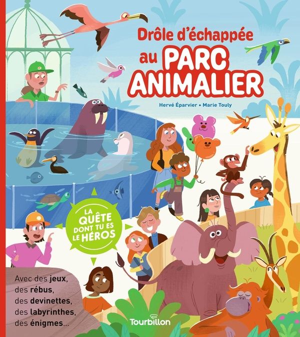 Produktbild: Dr&ocirc;le d'&eacute;chapp&eacute;e au parc animalier