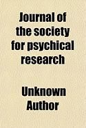 Produktbild: Journal of the Society for Psychical Research