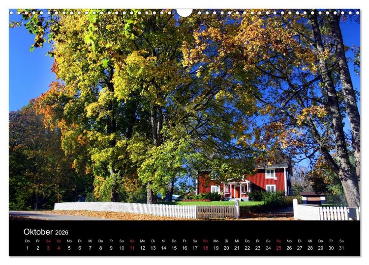 Produktbild: S&uuml;dschweden (Wandkalender 2026 DIN A3 quer), CALVENDO Monatskalender