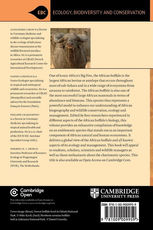 Produktbild: Ecology and Management of the African Buffalo