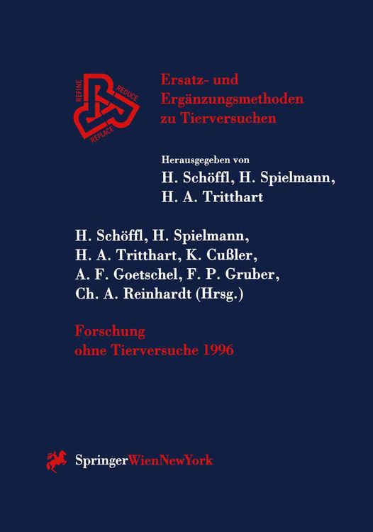 Produktbild: Forschung ohne Tierversuche 1996
