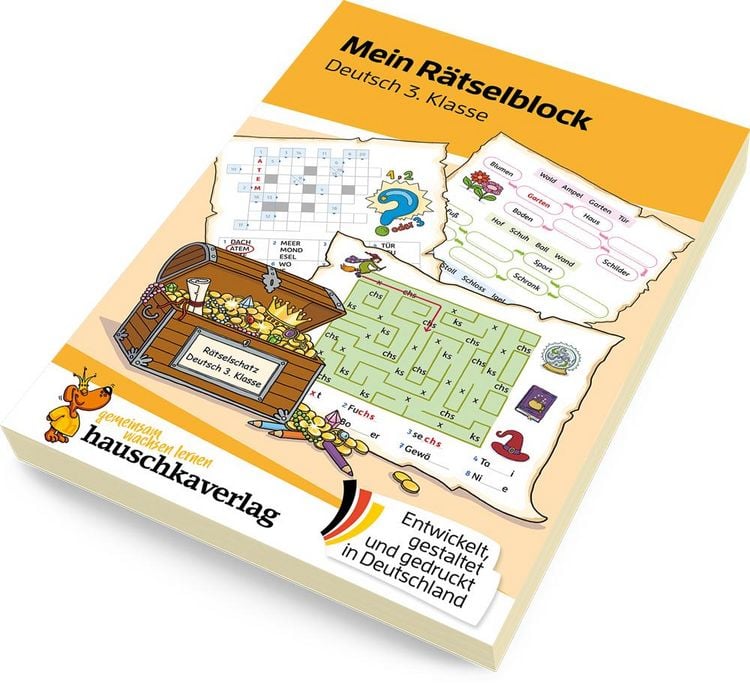 Produktbild: Mein R&auml;tselblock Deutsch 3. Klasse