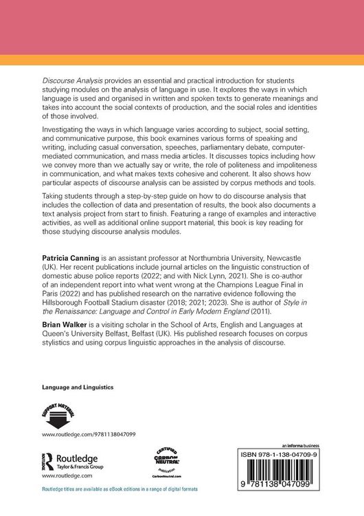 Produktbild: Discourse Analysis