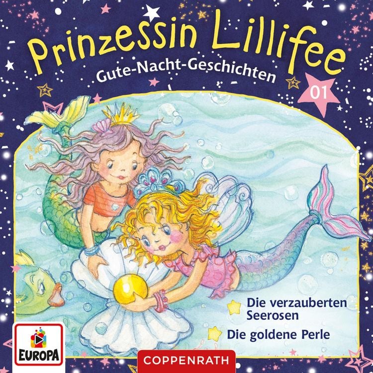 Produktbild: Gute-Nacht-Geschichten Folge 01+02: Die verzauberten Seerosen / Die goldene Perle