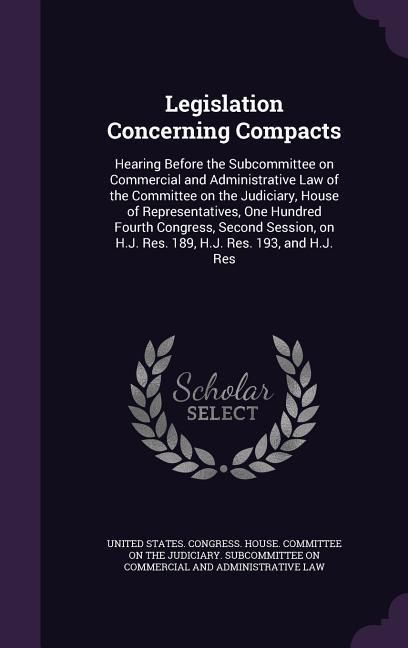 Produktbild: Legislation Concerning Compacts