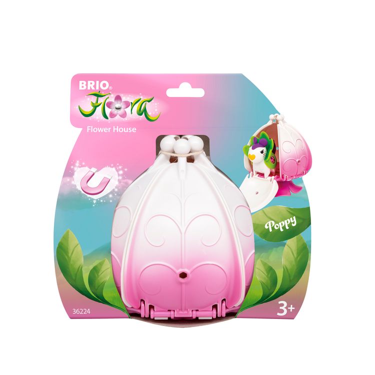 Produktbild: BRIO Flora - 36224 Poppys Blumenhaus | Spielset f&uuml;r endlosen fantasievollen Spielspa&szlig; f&uuml;r M&auml;dchen und Jungen ab 3 Jahren - wundersch&ouml;nes Geschenk