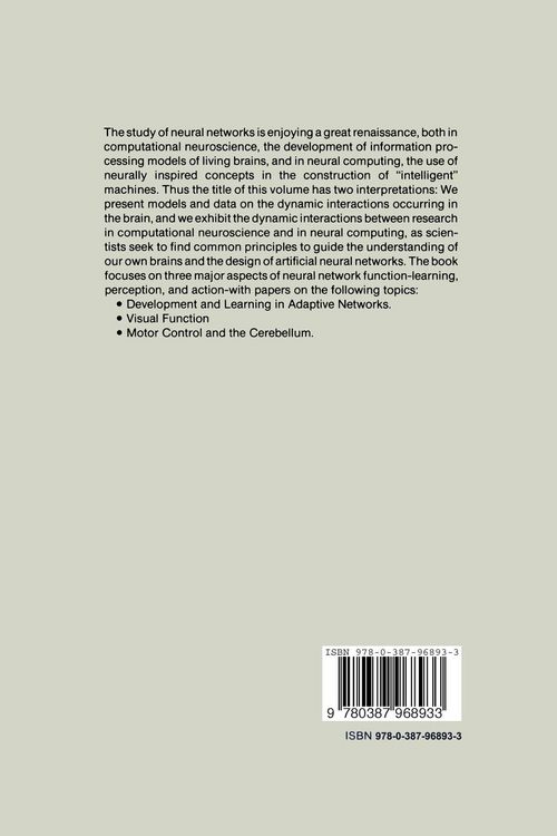 Produktbild: Dynamic Interactions in Neural Networks: Models and Data