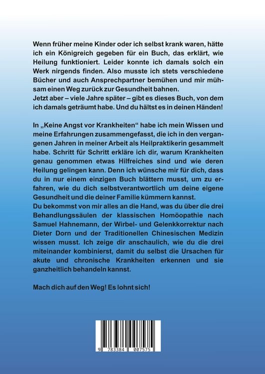 Produktbild: Keine Angst vor Krankheiten