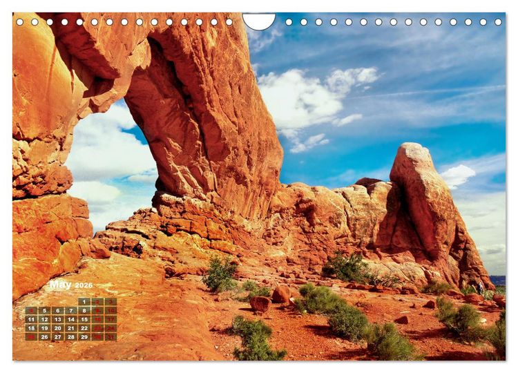 Produktbild: Arches Road Trip (Wall Calendar 2026 DIN A4 landscape), CALVENDO 12 Month Wall Calendar