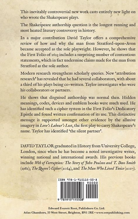 Produktbild: Shakespeare's Silent Partner