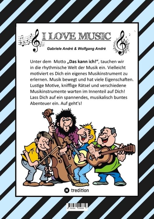 Produktbild: CRAFTBOOK - LUSTIGE AUSMALMOTIVE - INSTRUMENTE - MUSIKER - BAND - KNIFFLIGE R&Auml;TSEL - S&Auml;NGER - TOLLE AUFGABEN - WISSENSWERTES - WITZIGE TIERE
