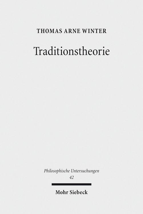 Produktbild: Traditionstheorie