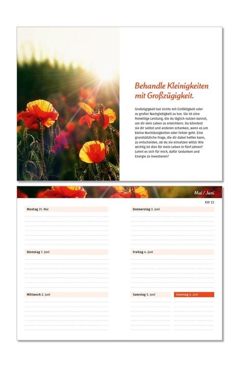 Produktbild: Der Lebensfreude-Taschenkalender 2027