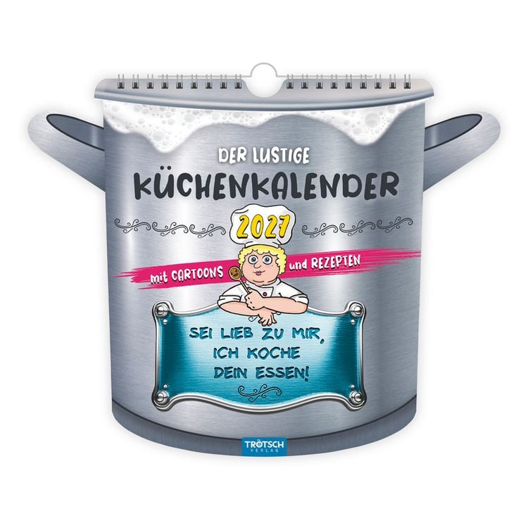 Produktbild: TR&Ouml;TSCH - Formkalender Der lustige K&uuml;chenkalender 2027
